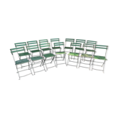 14 folding garden chairs
