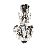 pendants chandelier style Louis XV period early nineteenth