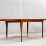 Danish extendable table teak No. 254 by Niels Otto Møller for JL Møllers, 1960s