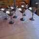 Silver-plated dessert or champagne glass