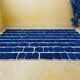 Blue Moroccan Berber rug in wool 200cm x 300cm