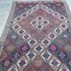 Vintage Turkish hallway rug 148x393 cm