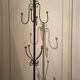 Coat rack on ball stand