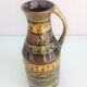 Polychrome ceramic soliflore vase by Bay Keramik / vintage 60s-70s