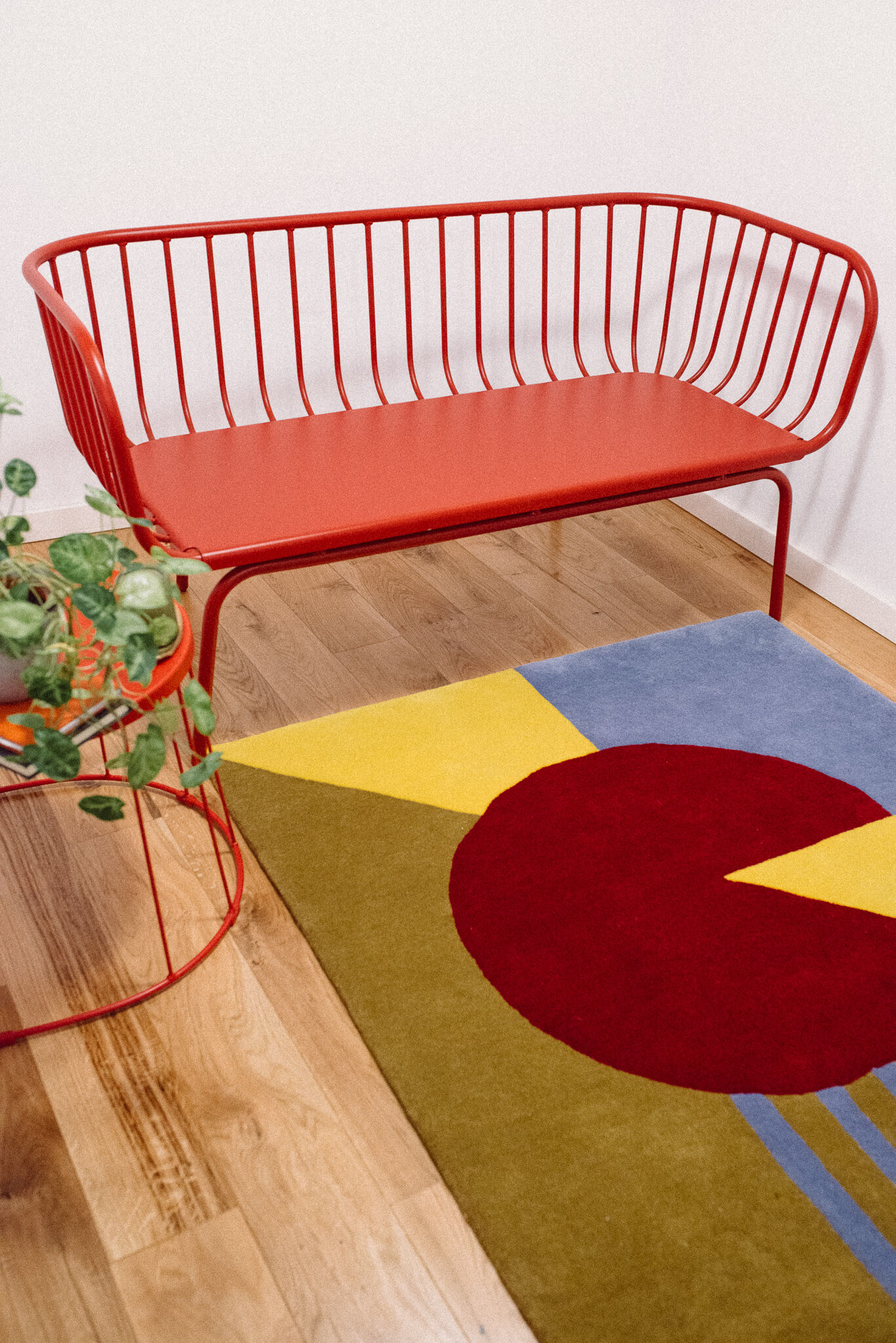 Tufted wool rug Urban Twist