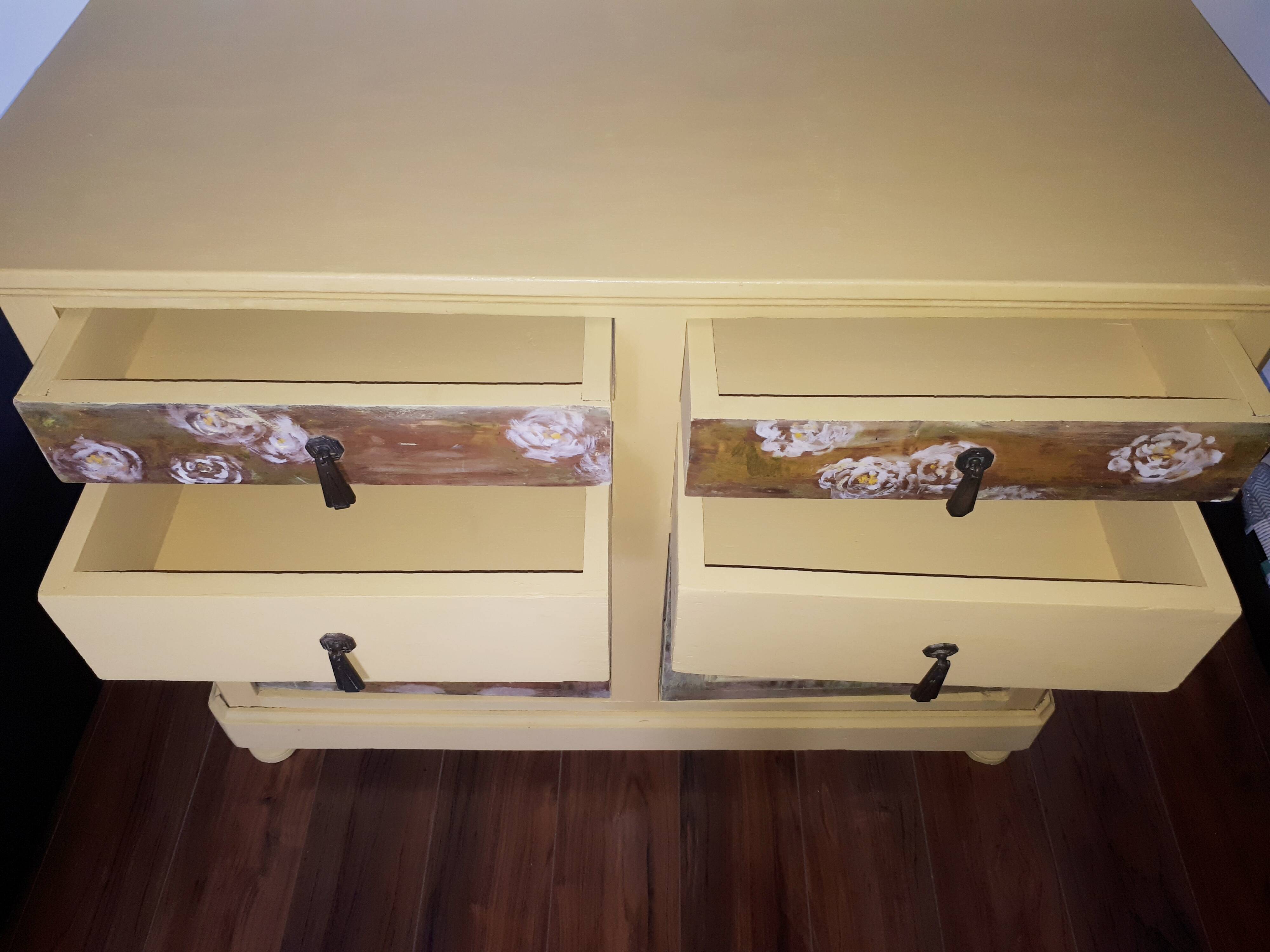 Yellow flower buffet