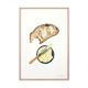 "Dimanche", the toast, art print 21/29,7 cm