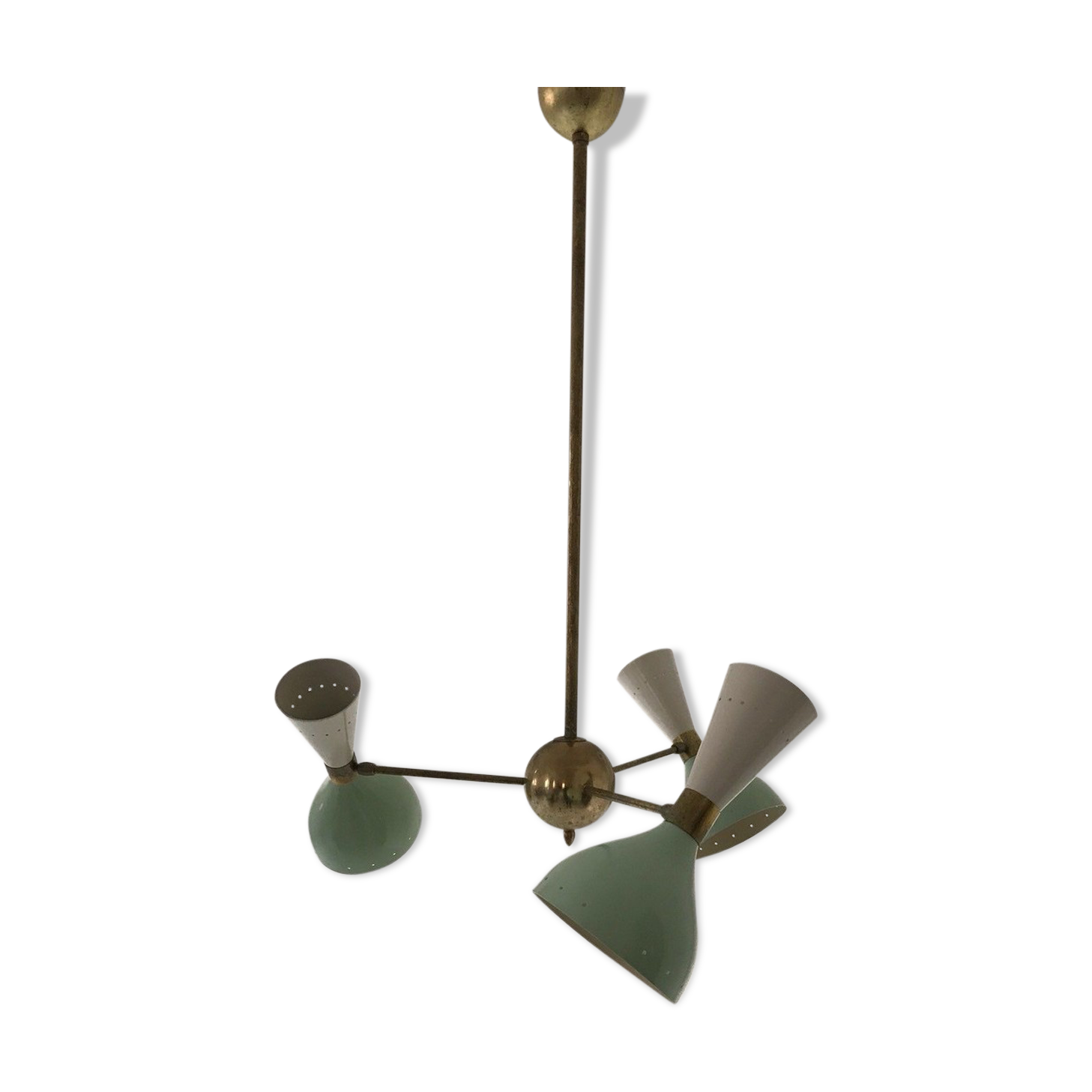 Chandelier in the style of Italian creations of the 50s