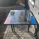 Table de diner vintage postmoderne