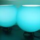 Vintage pair of Murano de Majo lamps