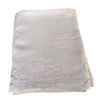 Drap Richelieu 2 personnes pur coton