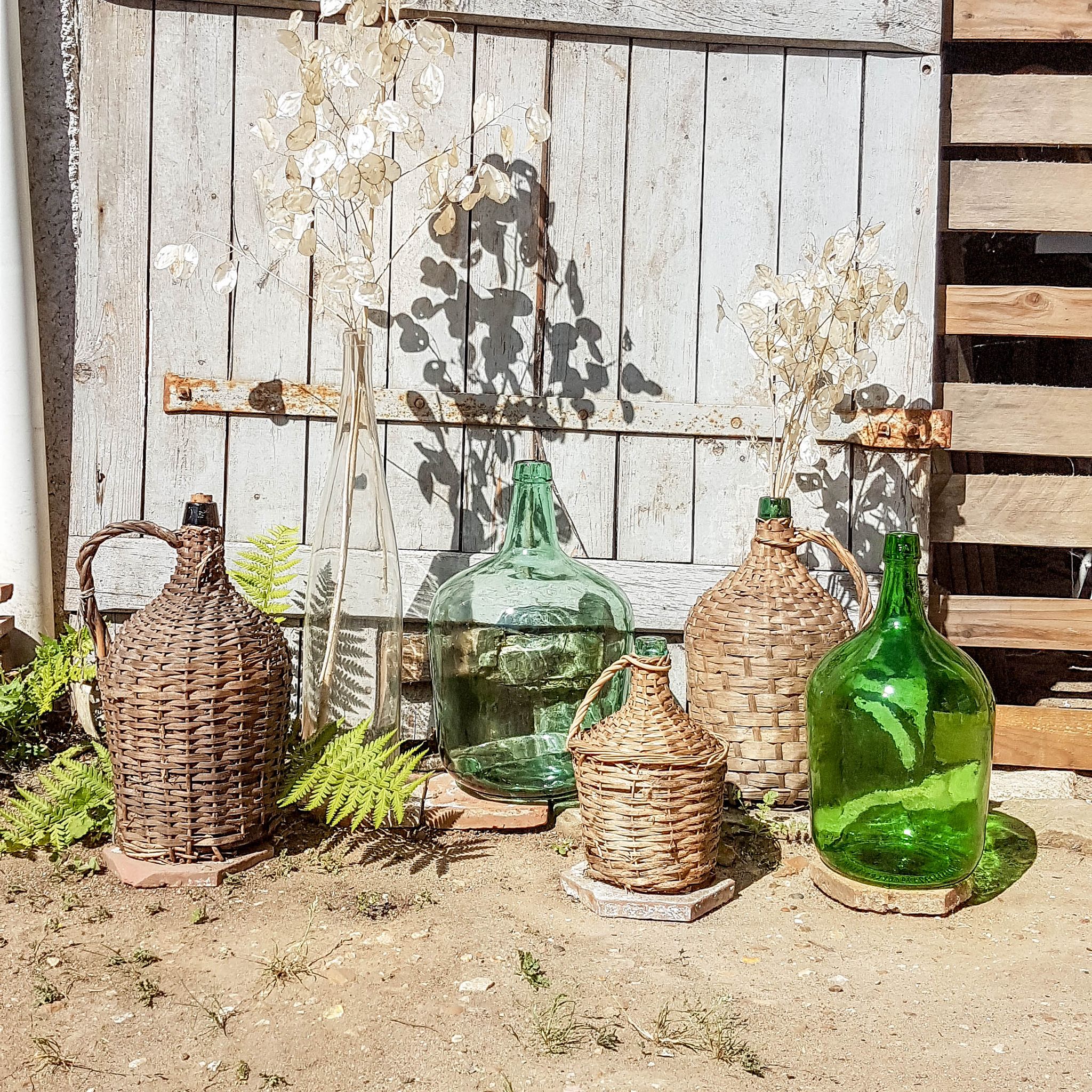 Vintage demijohn