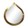 Miroir en laiton forme goutte