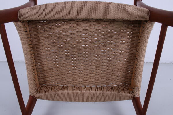 fauteuil par Ejnar Larsen & Aksel Bender Madsen, Danemark années 1960.