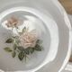 Set of 6 Arcopal Rose de France dessert plates