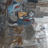 Engraving from Quimper. Late 19th century.