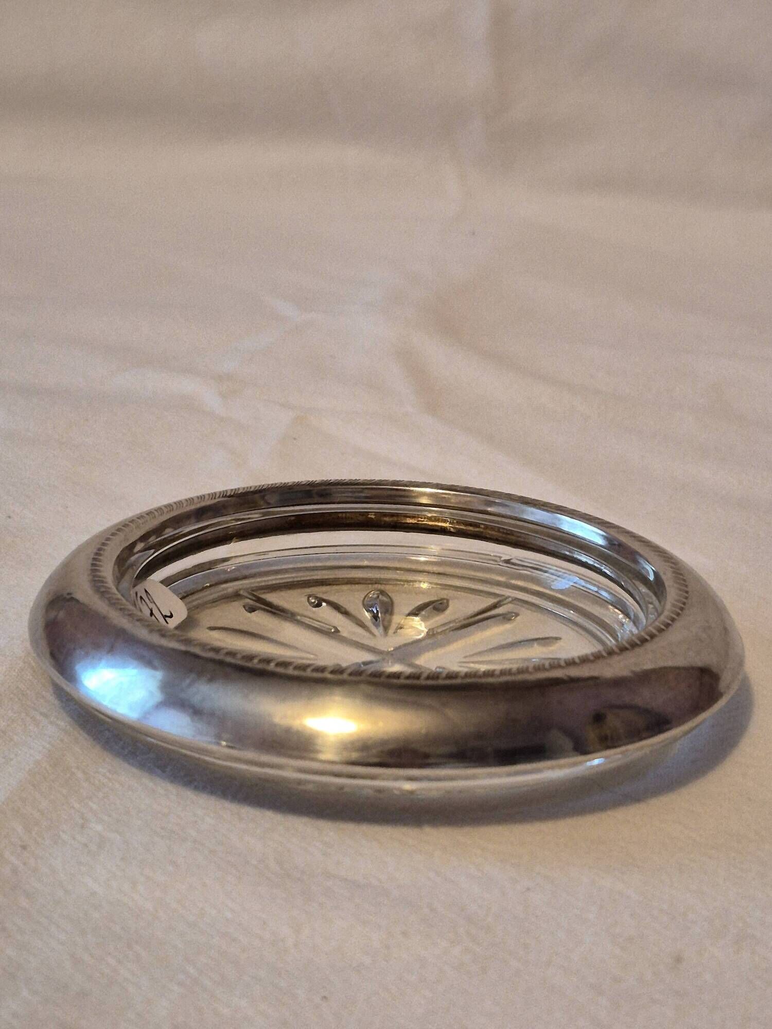 Coaster FB ROGERS, silver plate 925 – A572