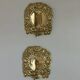 Pair of Mid-Century Swedish Brass Sconces