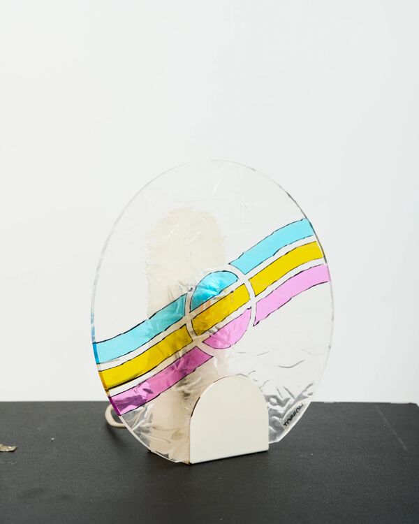 Paire d'appliques série ''Disco'', Toffoli, Italie, 1980s