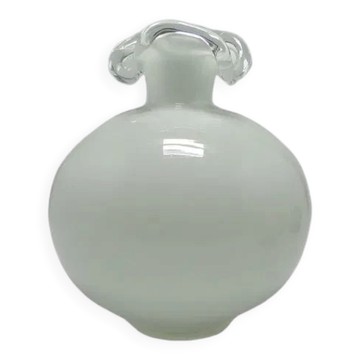 Vase alf hsg tarnowiec, moderne du milieu du siècle, en verre, pologne, années 1970