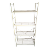 Vintage metal shelf.