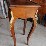 Harness in veneer and bronze