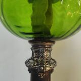 Green kerosene lamp