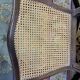 Suite of 6 Louis XV style chairs in canning