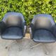Pair of swivel armchairs 1960s Slovenia