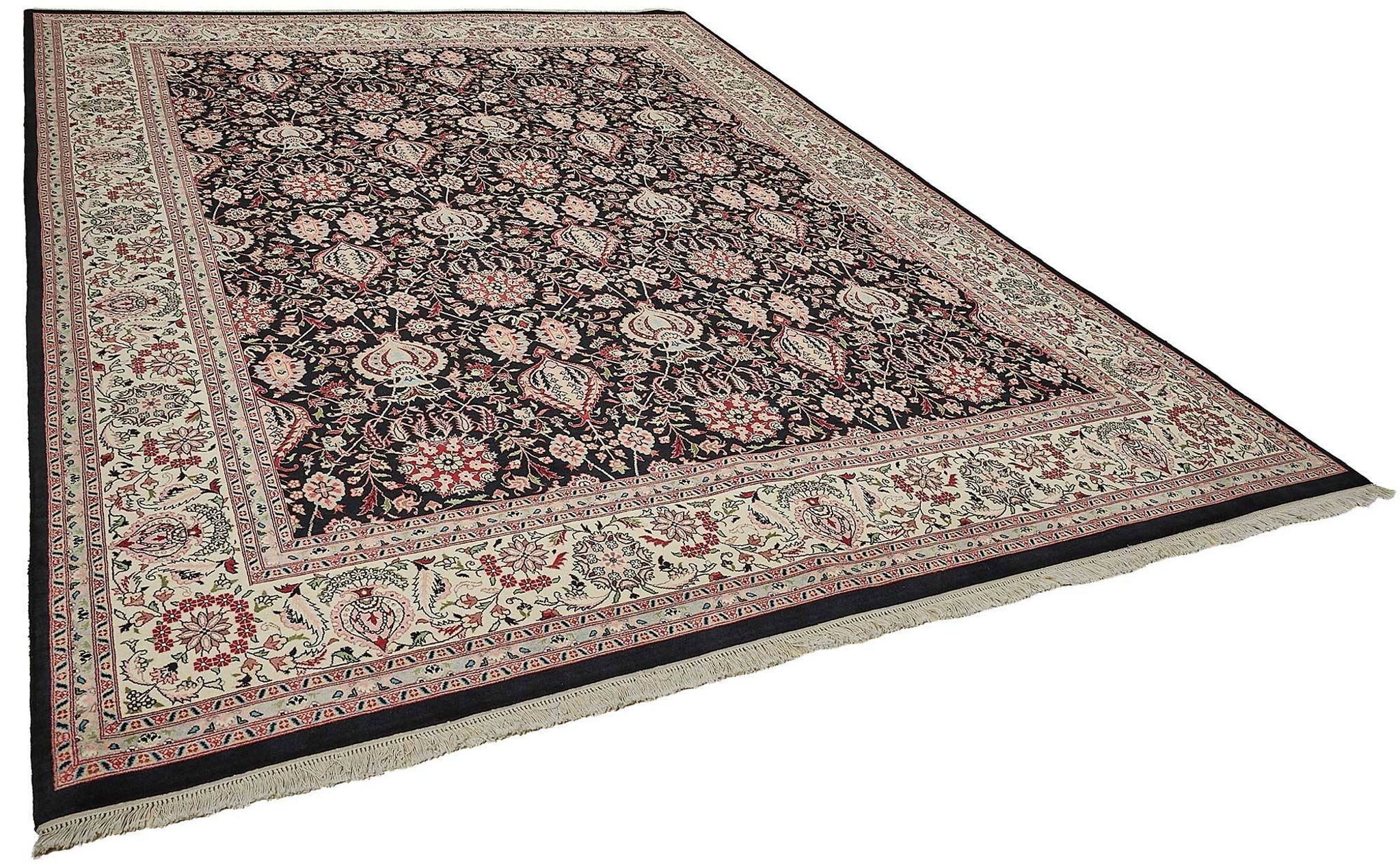 Turkish Handknotted Wool Oushak Rug 276 cm x 370 cm