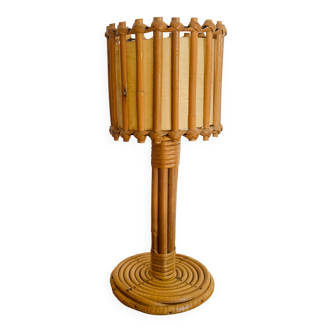 Small rattan lamp