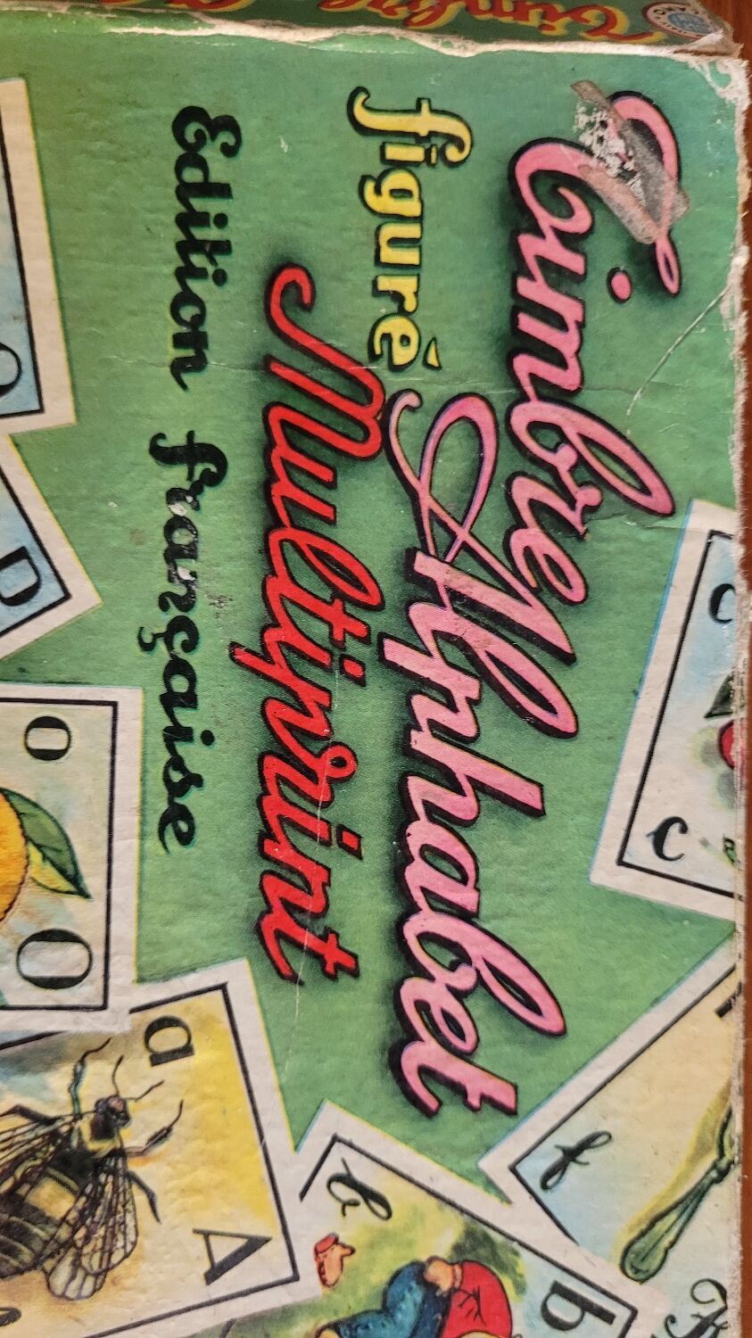 Alphabet stamps year 50