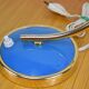 Vintage blue desk lamp