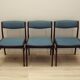 Set of three rosewood chairs, Danish design, 1970s, production: Denmark