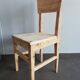 Set of 5 vintage wooden chairs