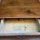 Old side table wood