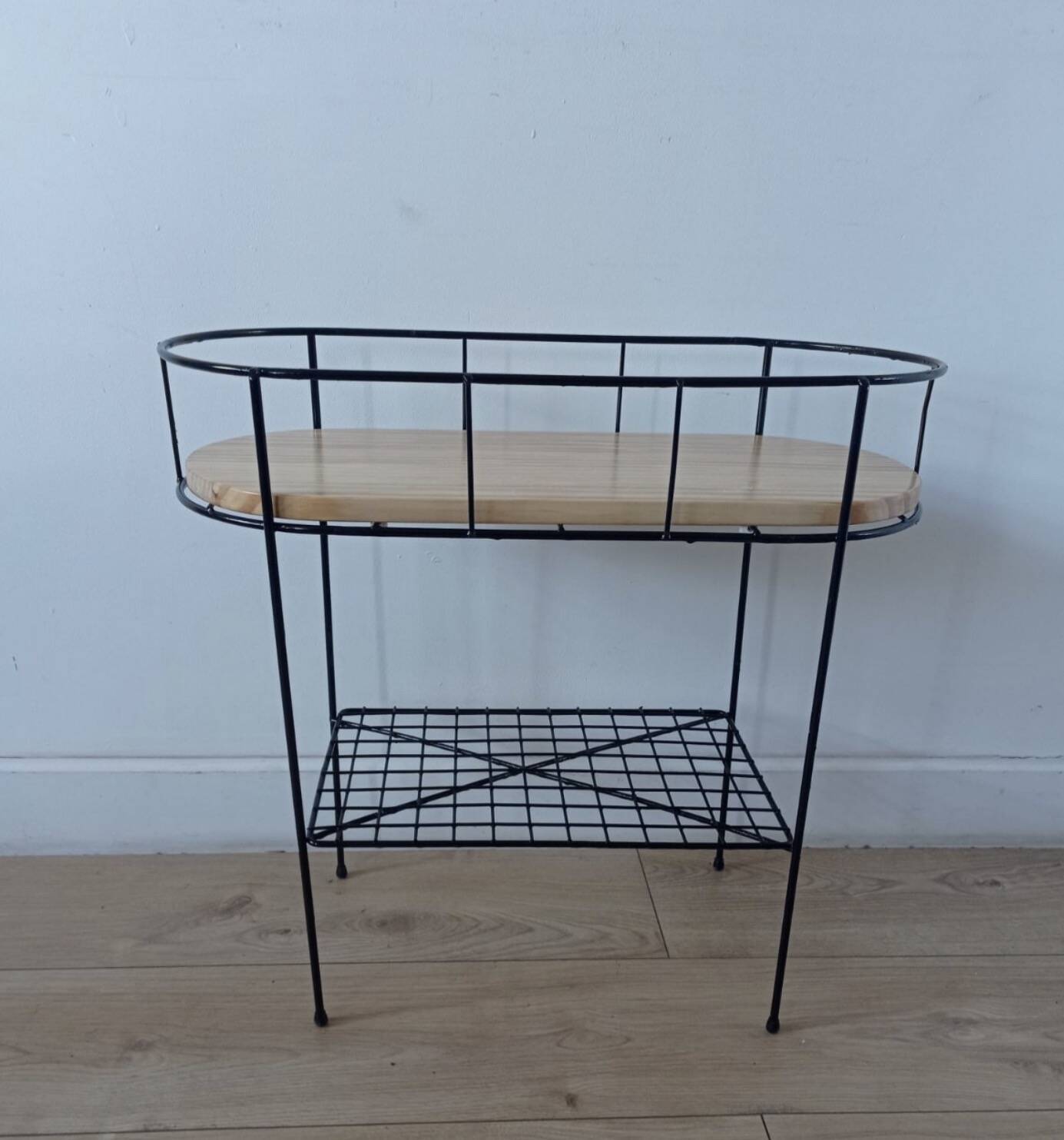 Vintage Flower Table, Planter, IKEA Sweden 1950s, H58cm x W53 cm x D27cm