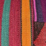 Vintage turkish kilim cushion cover , 40 x 40 cm