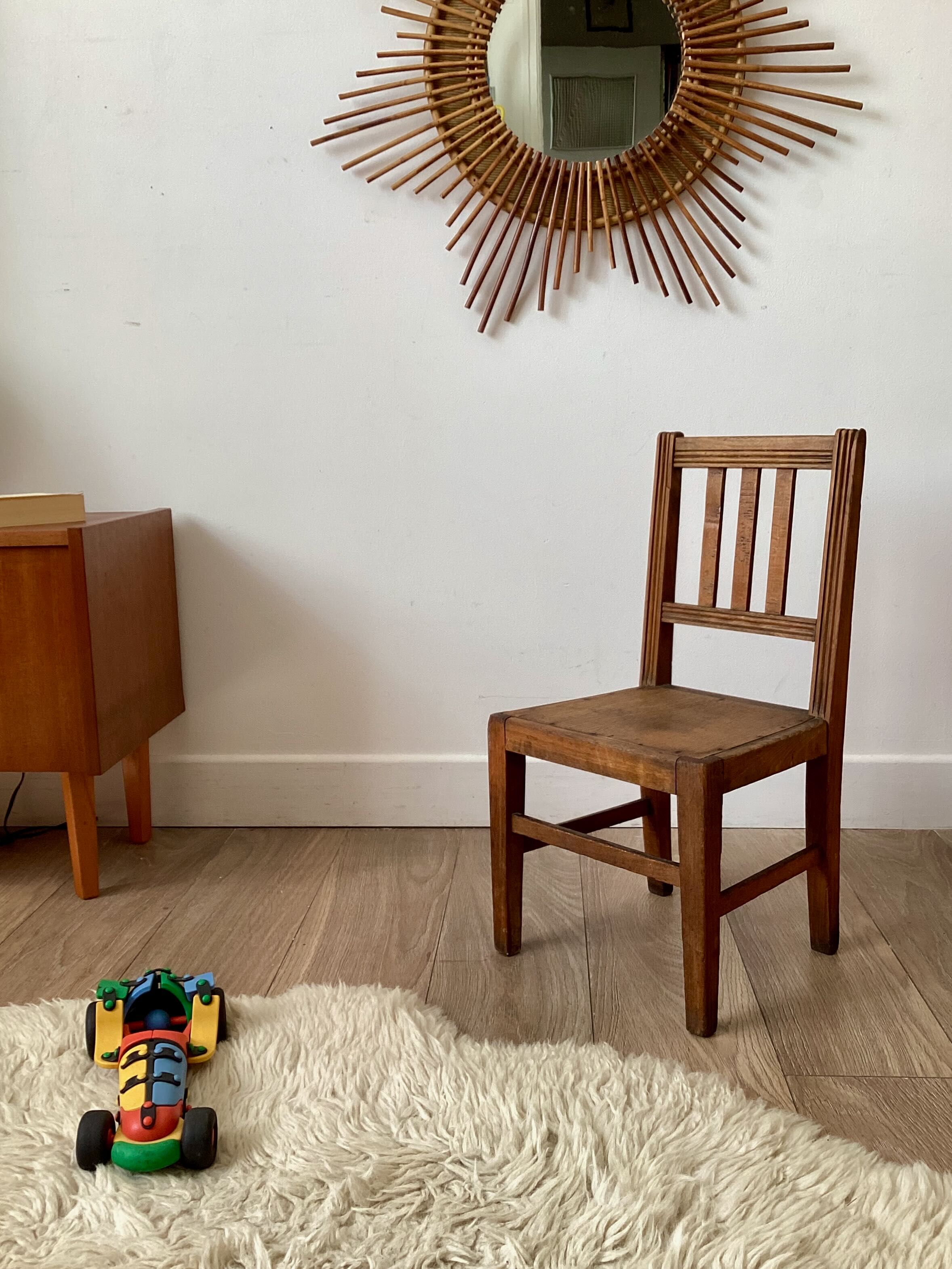 Wooden children's chair