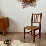 Wooden children's chair