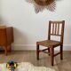Wooden children's chair