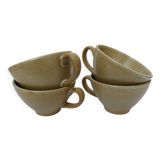 Village stoneware coffee cups or bowls