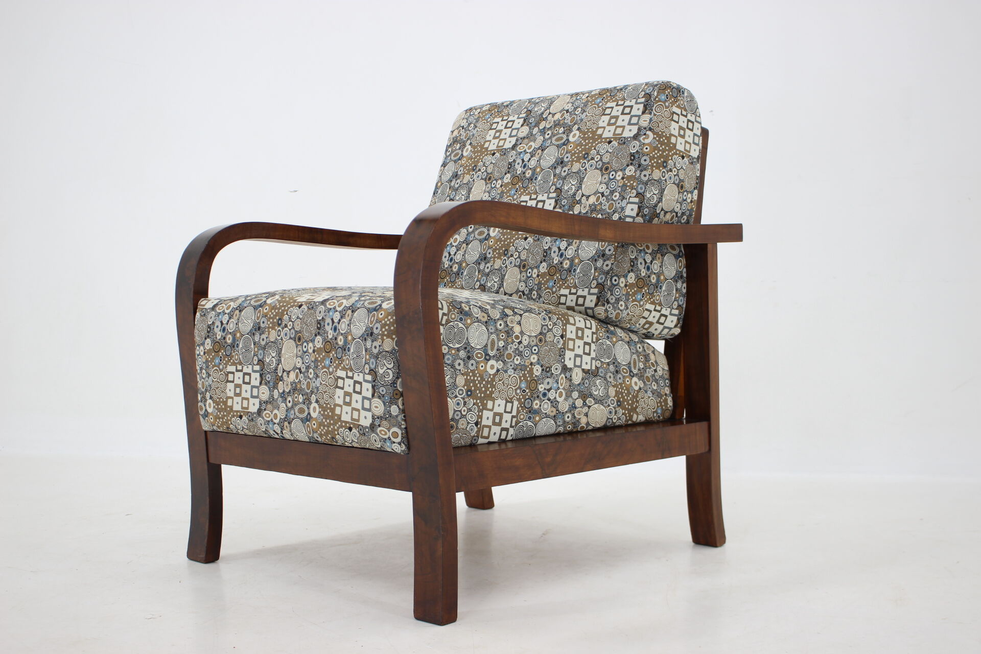 1930s Art Deco Armchair ,Czechoslovakia