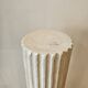 Fluted plaster column