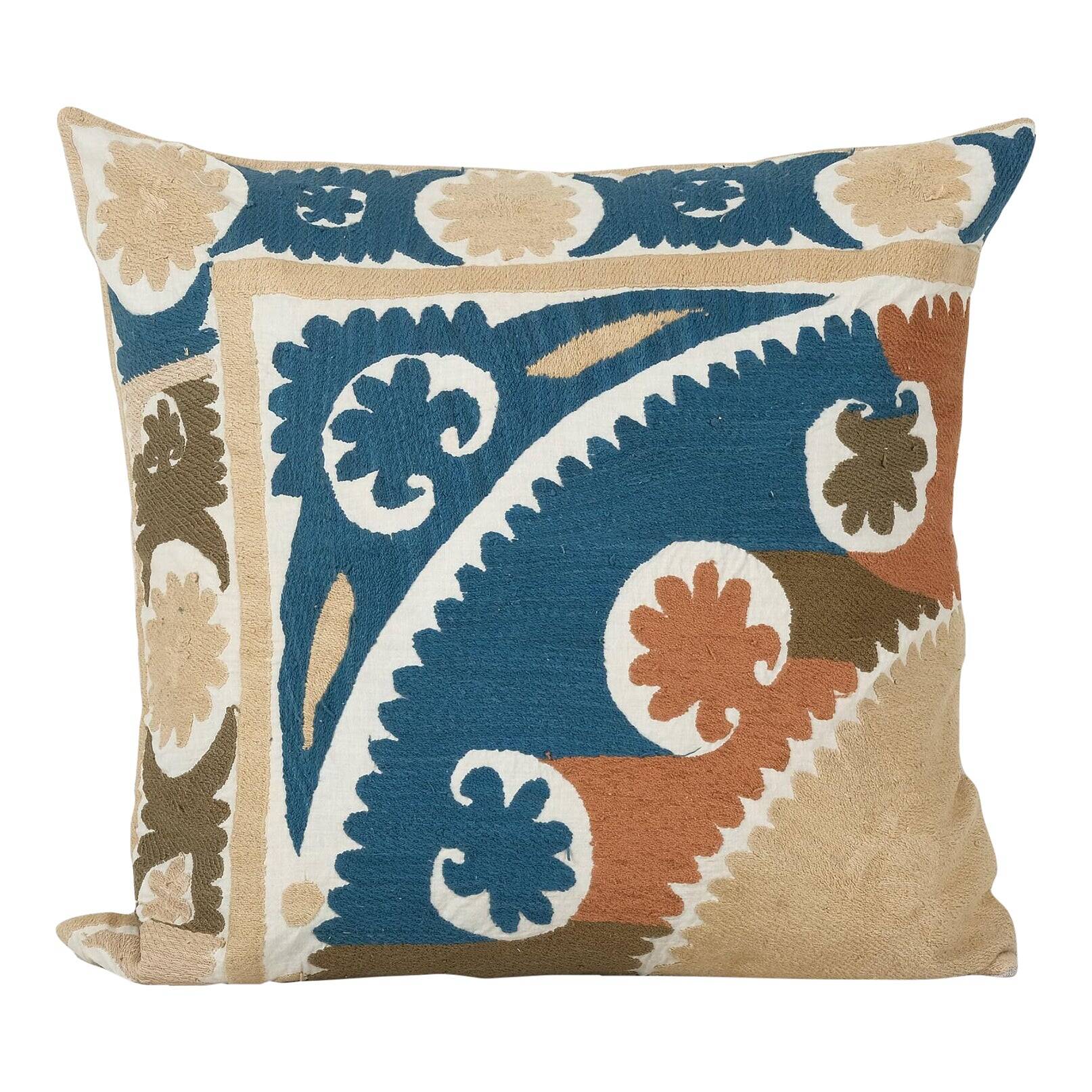 Vintage embroidered cushion cover 71x71 cm