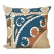 Vintage embroidered cushion cover 71x71 cm
