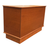 Comptoir de magasin vintage année 60 en chêne