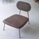 Low armchair Tikammon in solid oak