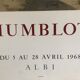 Humblot Poster Toulouse-Lautrec Albi Museum 1968