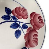Dessert plates with rose decoration HBCM